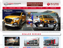 Tablet Screenshot of nissanjogjakarta.com